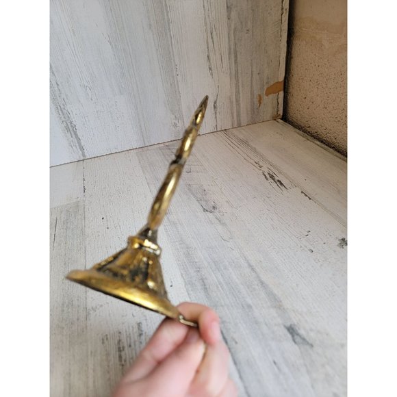 Metal distressed style fancy hanging stocking holder Xmas figure‎ - Picture 5 of 6